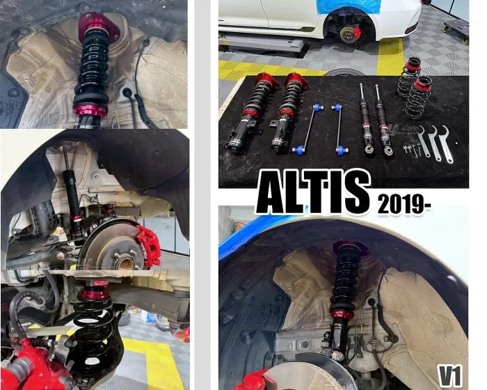 全新 ALTIS 12代 19 20 2019 2020年 BC 避震器 V1 30段阻尼 高低軟硬可調