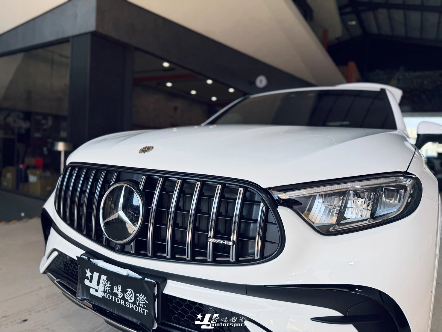全新 BENZ 賓士 W254 C254 2024- GLC300 COUPE SUV GT 亮銀 水箱罩 中網