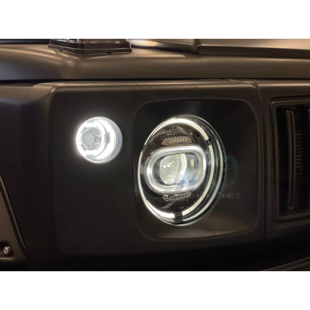 全新 SUZUKI JIMNY 18 19 動態呼吸 藍光漸變 全LED 三色 類大G 大燈 頭燈