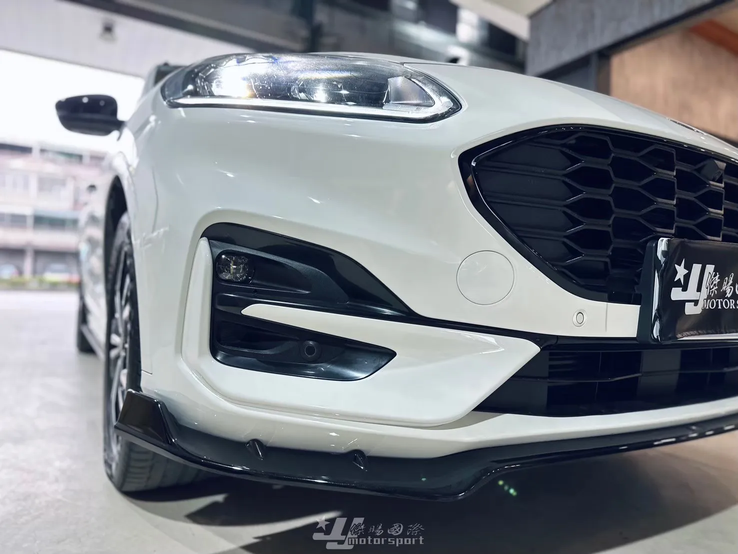 全新 福特 FORD KUGA MK3 ST-Line 2019- 專用 前下巴 定風翼 亮黑 KUGA前下巴