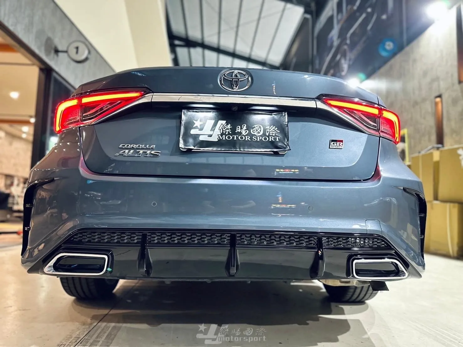 小亞車燈改裝＊全新 ALTIS 12代 2020 2021 2022 升級 星耀版 後保桿 後保 含烤漆