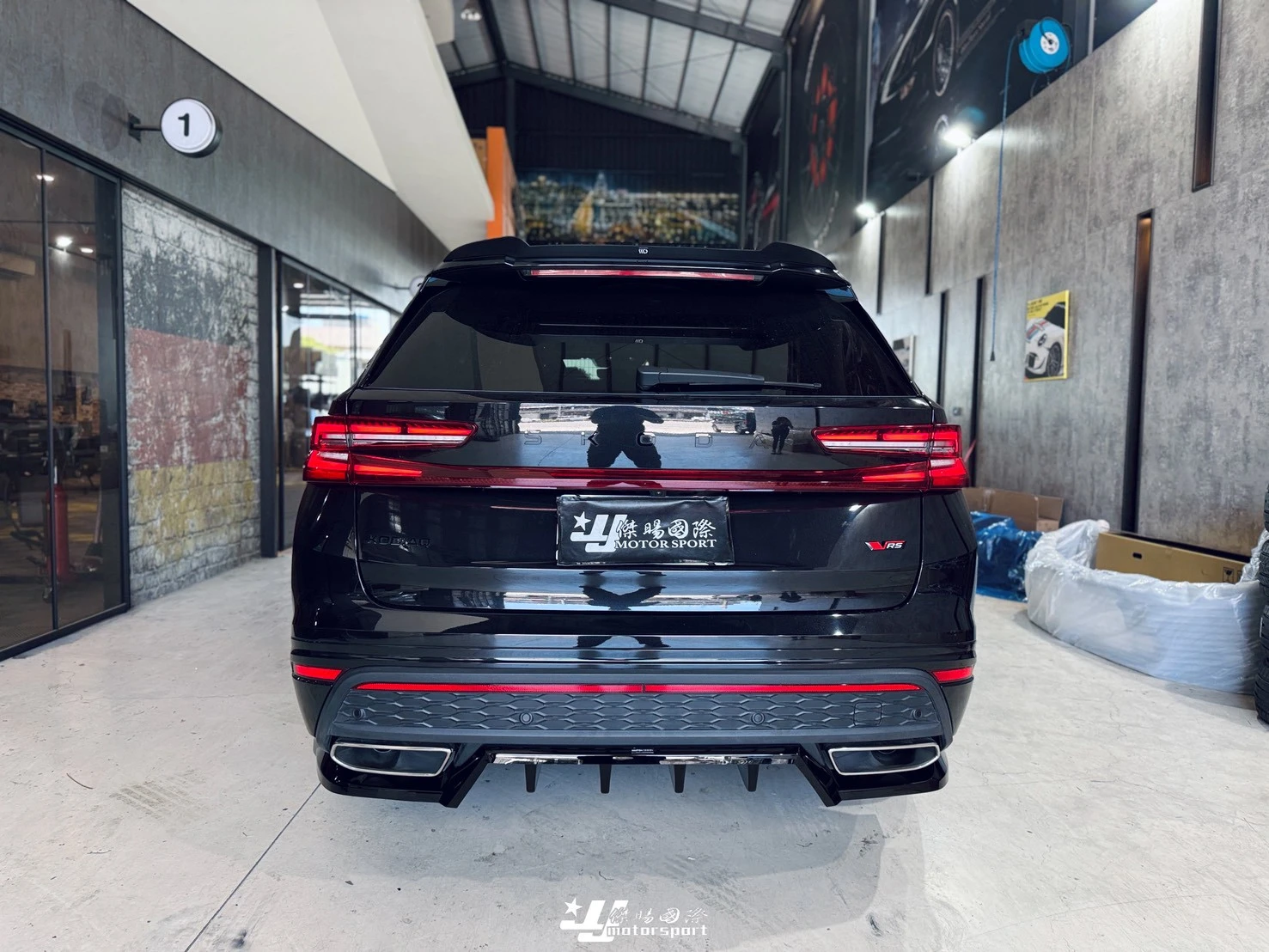 全新 SKODA Kodiaq RS mk2 2025 2026 Maxton Design MD V.1 前下巴 後下巴 尾翼