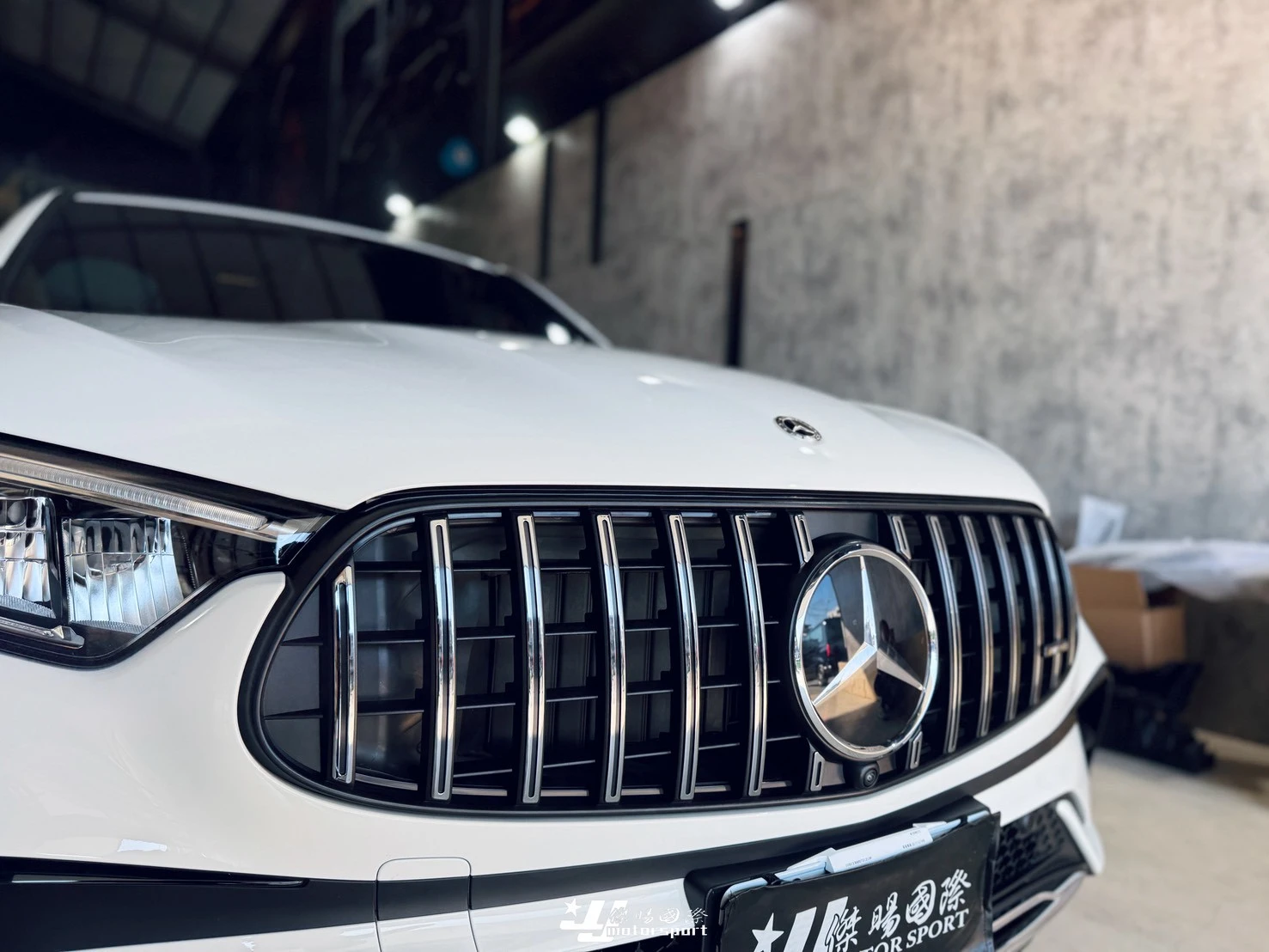 全新 BENZ 賓士 W254 C254 2024- GLC300 COUPE SUV GT 亮銀 水箱罩 中網