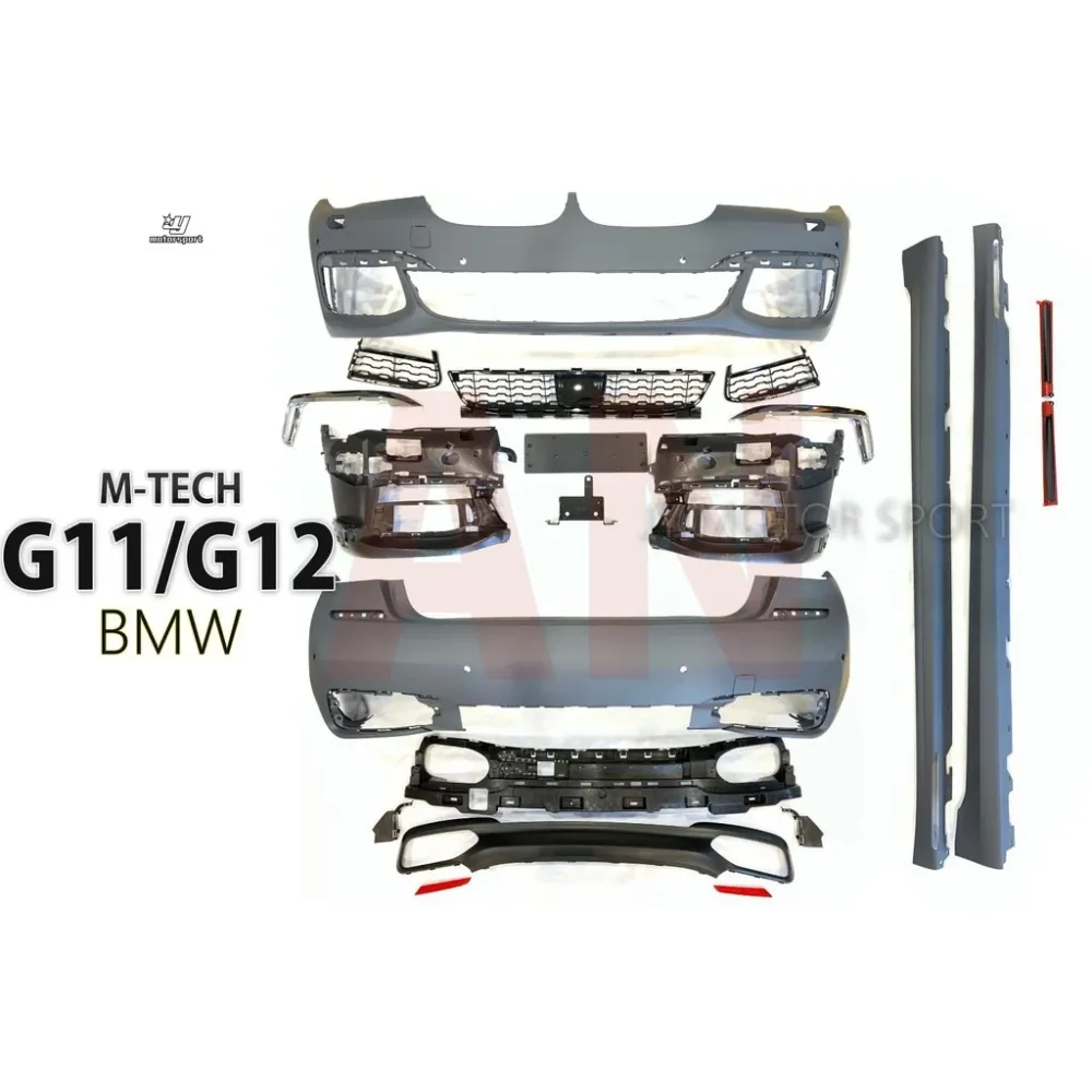 全新 BMW G11 G12 M-TECH 式樣 前保桿 側裙 後保桿 台灣大廠 AN 製造 密合度佳 素材