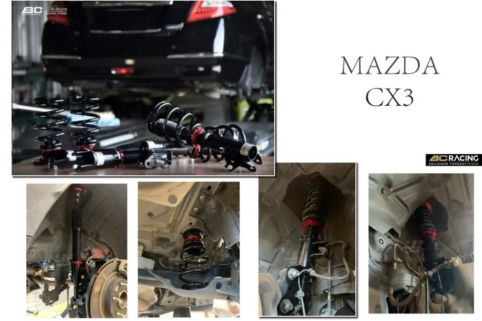 全新 馬自達 MAZDA CX3 BC V1 30段阻尼 高低軟硬可調 避震器 CX-3