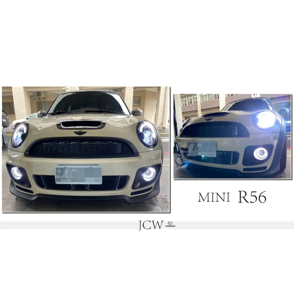 全新 BMW 寶馬 MINI COOPER R56 07-12 年 JCW 樣式 前保 前保桿 空力套件