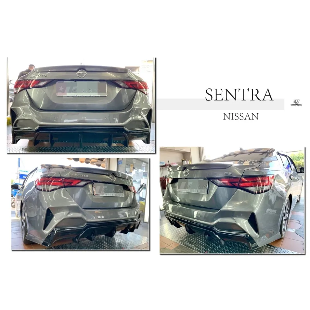 全新 NISSAN SENTRA 20 21 年 B18 升級 GTR 後大包 後保桿 ABS材質 含烤漆