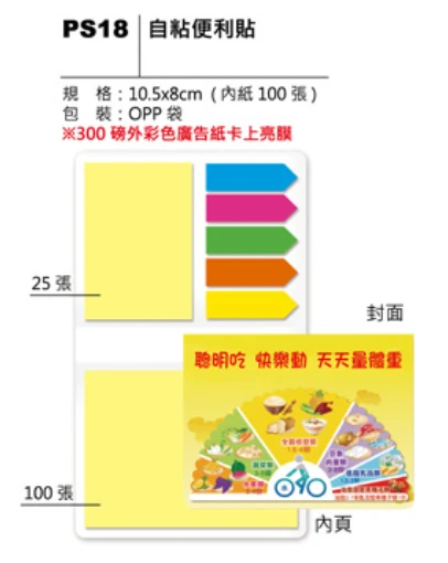 自粘便利貼