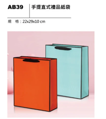 手提直式禮品紙袋