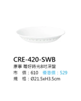 康寧 莓好時光8吋深盤