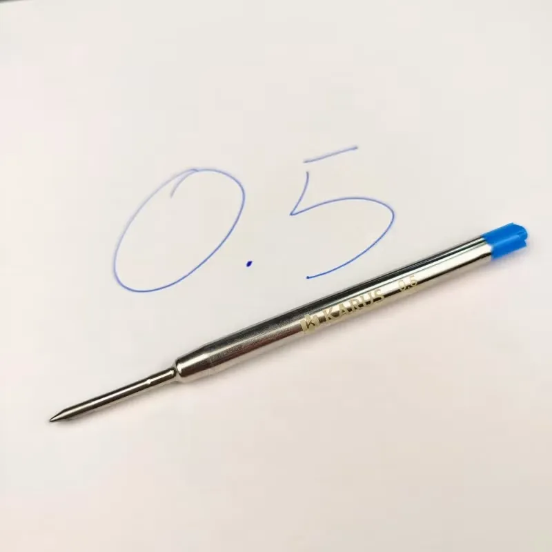  0.5 珠頭・中性油墨(藍色)・金屬殼派克G2筆芯(3支裝)