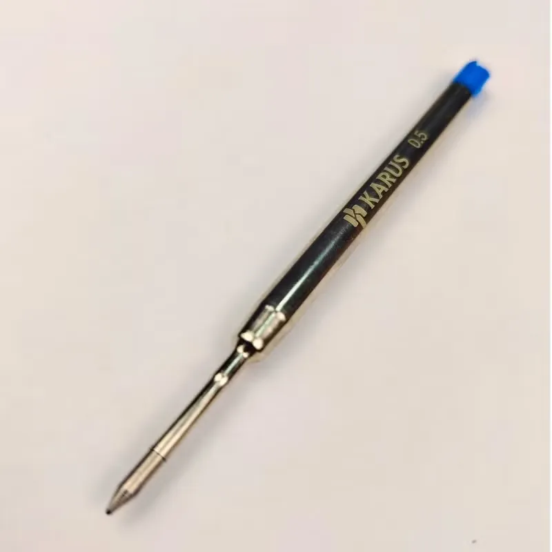  0.5 珠頭・中性油墨(藍色)・金屬殼派克G2筆芯(3支裝)