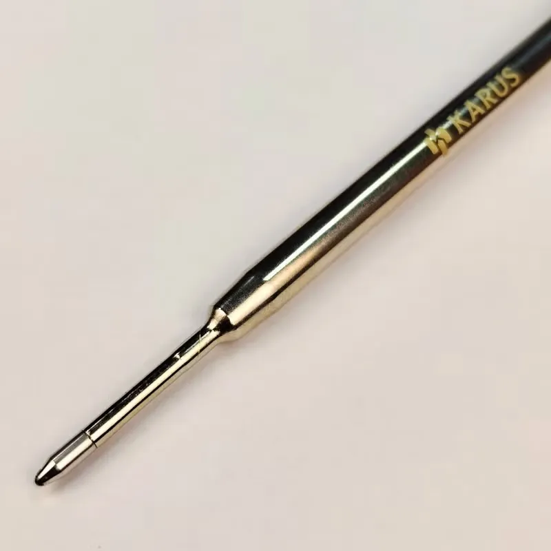 1.0 珠頭・油性油墨(黑色)・金屬殼派克G2 筆芯(3支裝)