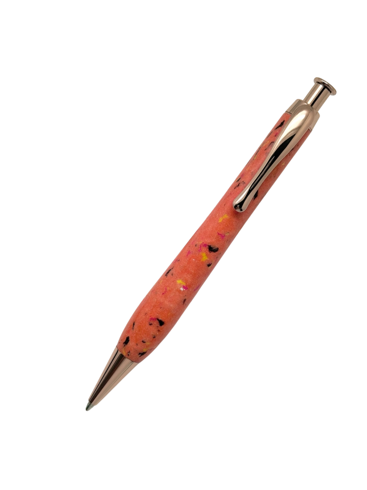 再衣筆｜橘紅色（Orange-Red Dressed Pen）