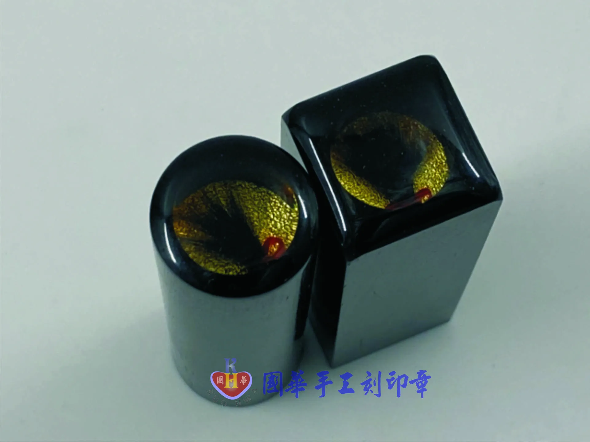 黑檀木臍帶/胎毛章(電腦)
