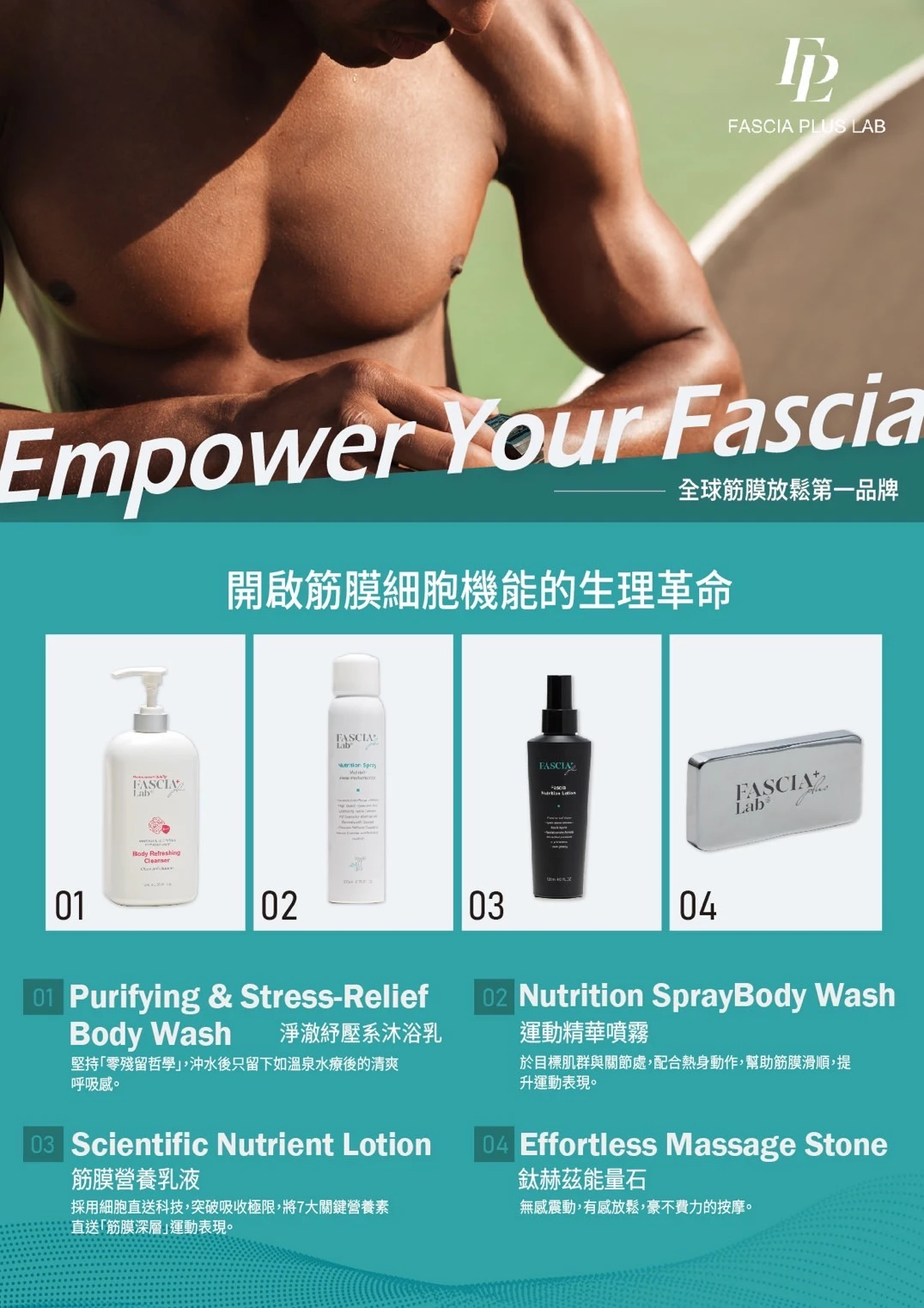 筋膜營養乳液