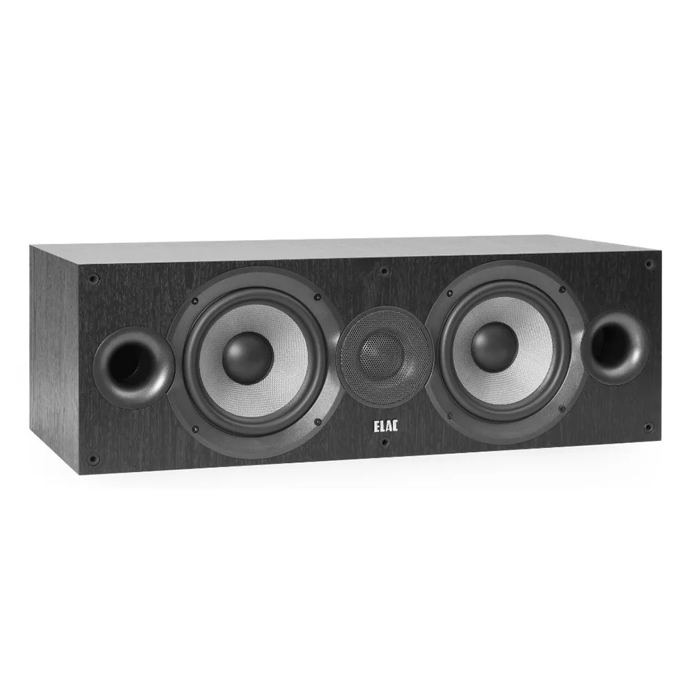 ELAC DEBUT 2.0 DC62 中置型 家庭劇院喇叭 (黑)