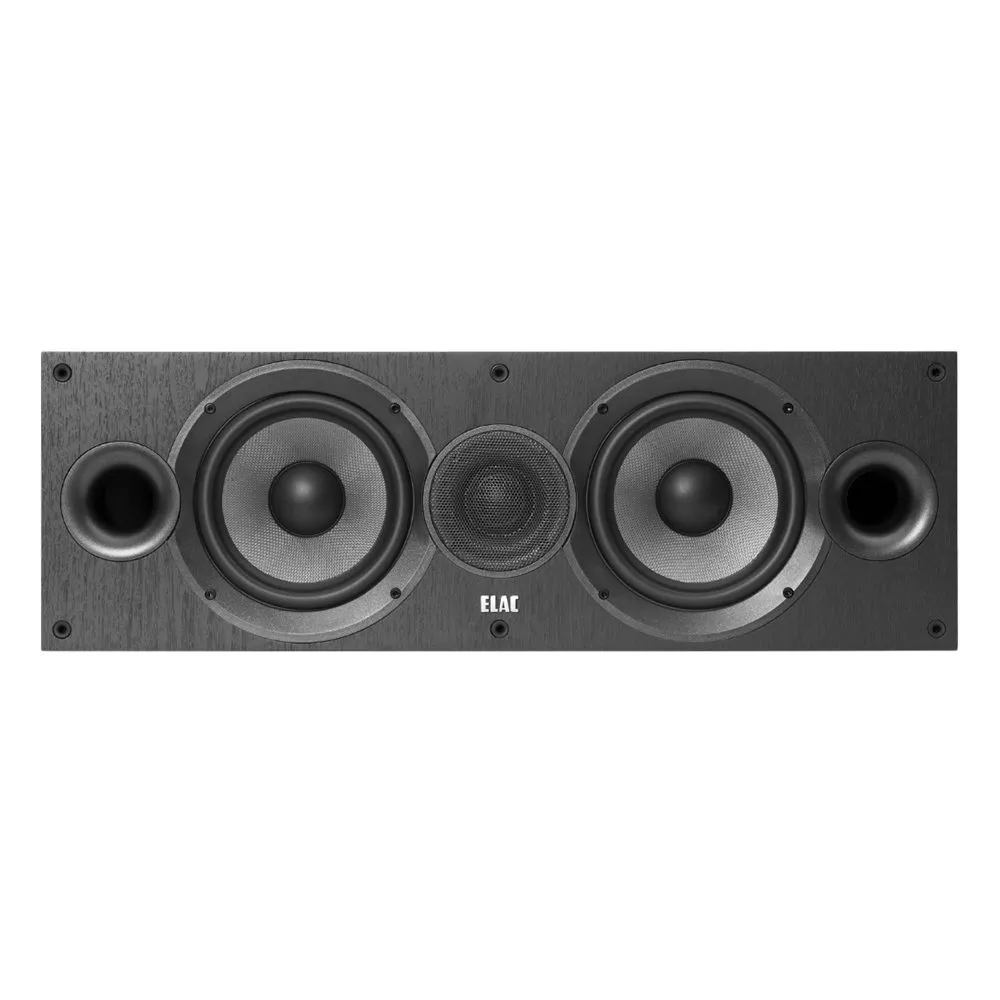 ELAC DEBUT 2.0 DC62 中置型 家庭劇院喇叭 (黑)