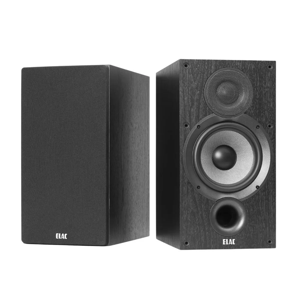 ELAC DEBUT 2.0 DB62 書架型 家庭劇院喇叭 一對(黑)