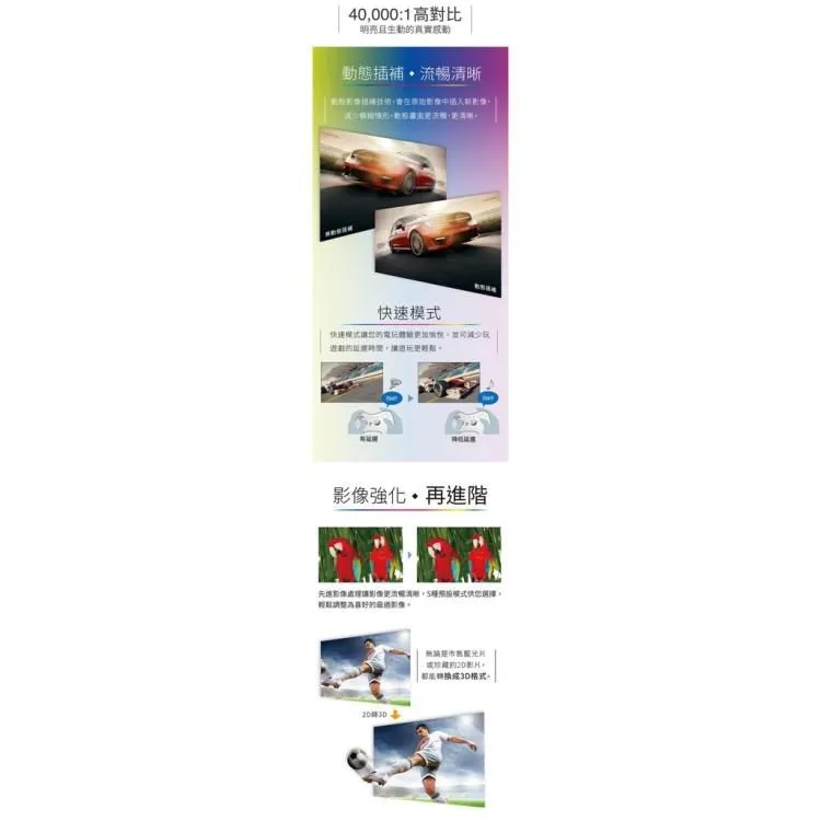 EPSON 真4K EH-TW7000 3000流明 4K PRO-UHD 家庭劇院投影機 鏡頭位移投影機