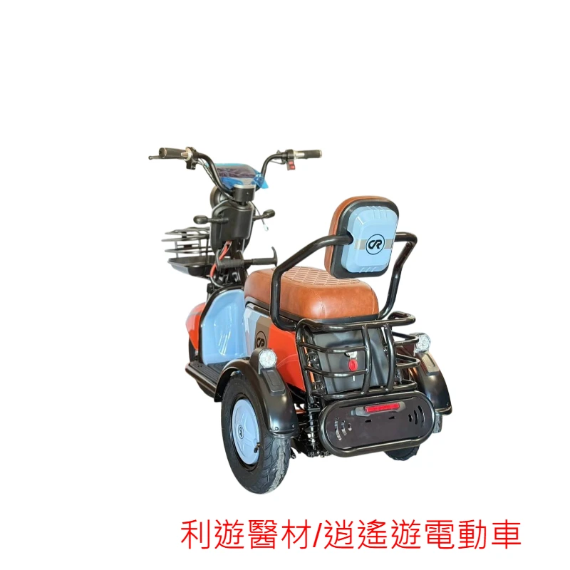 撞色款三輪車