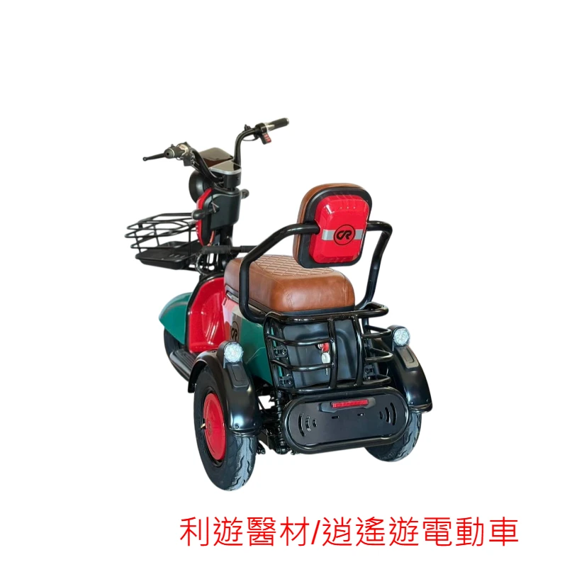 撞色款三輪車