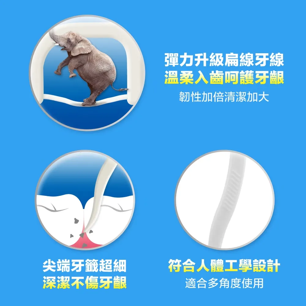 扁線牙線棒【單支包】(50支/盒)