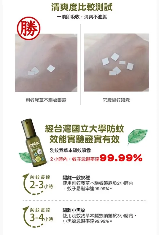 別蚊我 草本驅蚊噴霧200ml