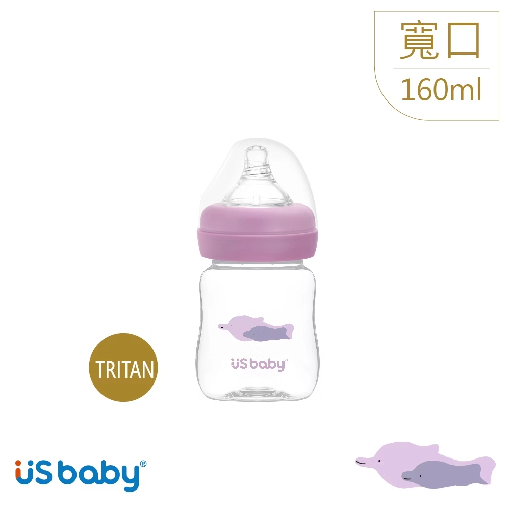 優生 真母感愛地球TRITAN奶瓶-寬口徑160ml(白海豚)