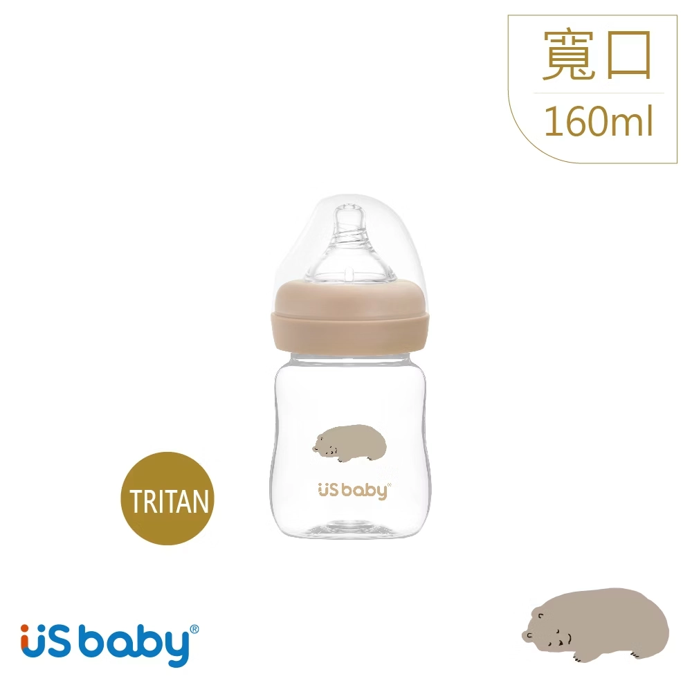 優生 真母感愛地球TRITAN奶瓶-寬口徑160ml(棕熊)