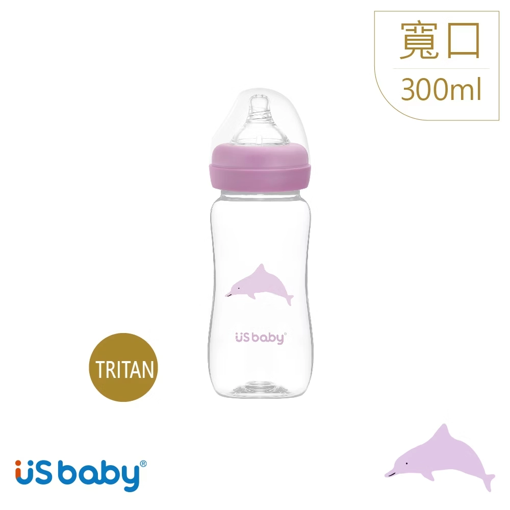優生 真母感愛地球TRITAN奶瓶-寬口徑300ml(白海豚)