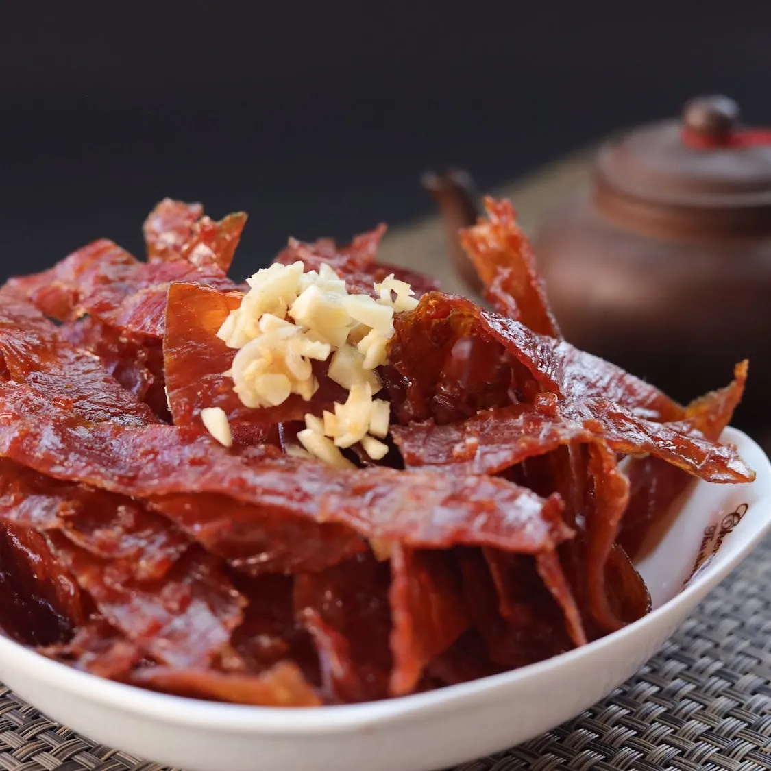 蒜味肉片(薄)