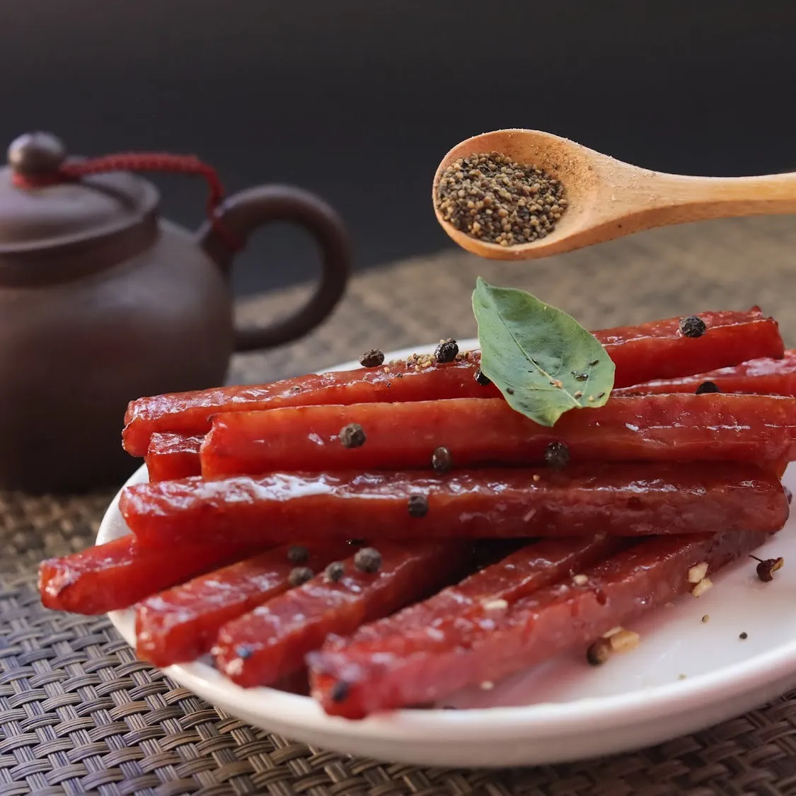 黑胡椒肉條