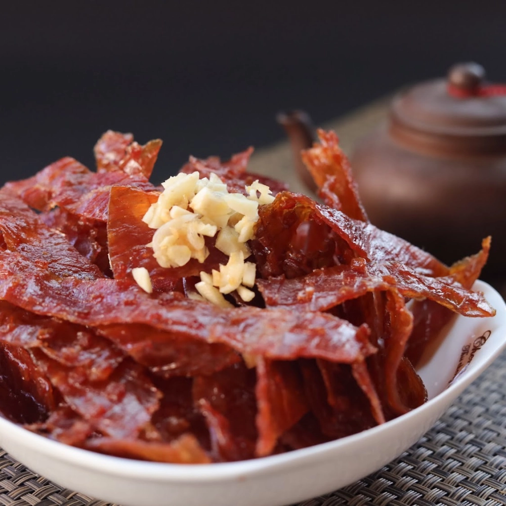 蒜味肉片(薄)