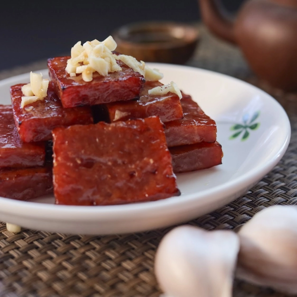蒜味肉乾
