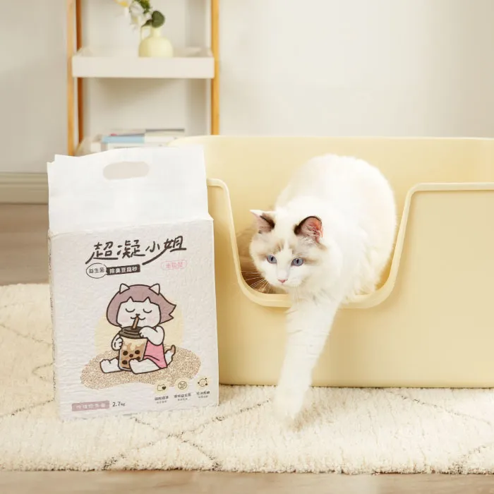 超凝小姐 益生菌除臭豆腐砂米粒型【珍珠奶茶香】