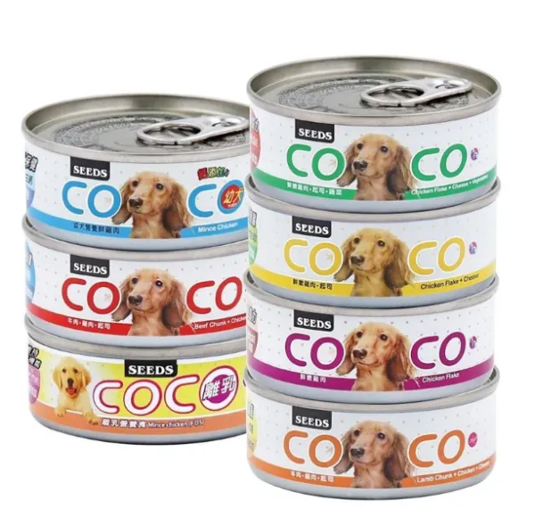 惜時 聖萊西 COCO 愛犬機能餐罐 機能性罐頭 80g 
