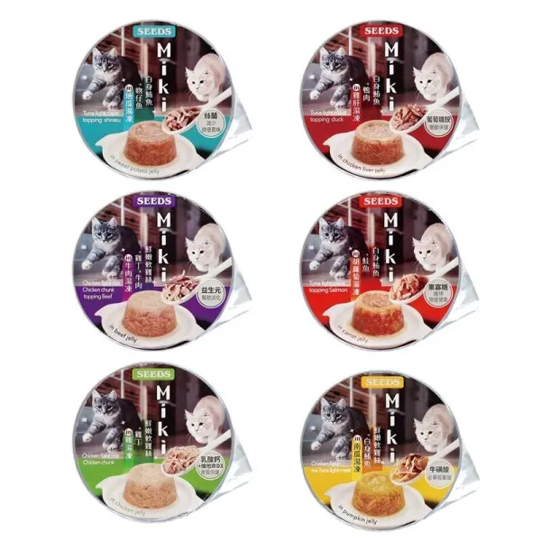 Miki 特級機能愛貓餐杯 湯凍貓罐80G