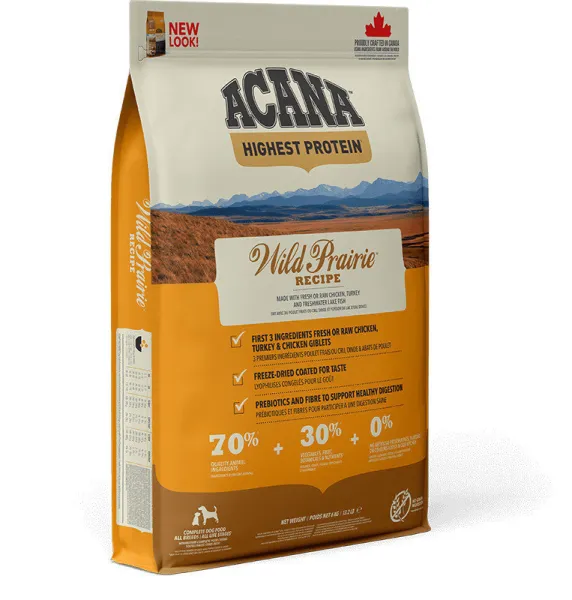 愛肯拿農場饗宴無穀配方狗飼料 (放養雞肉+火雞肉) ACANA Wild Prairie 愛肯拿農場