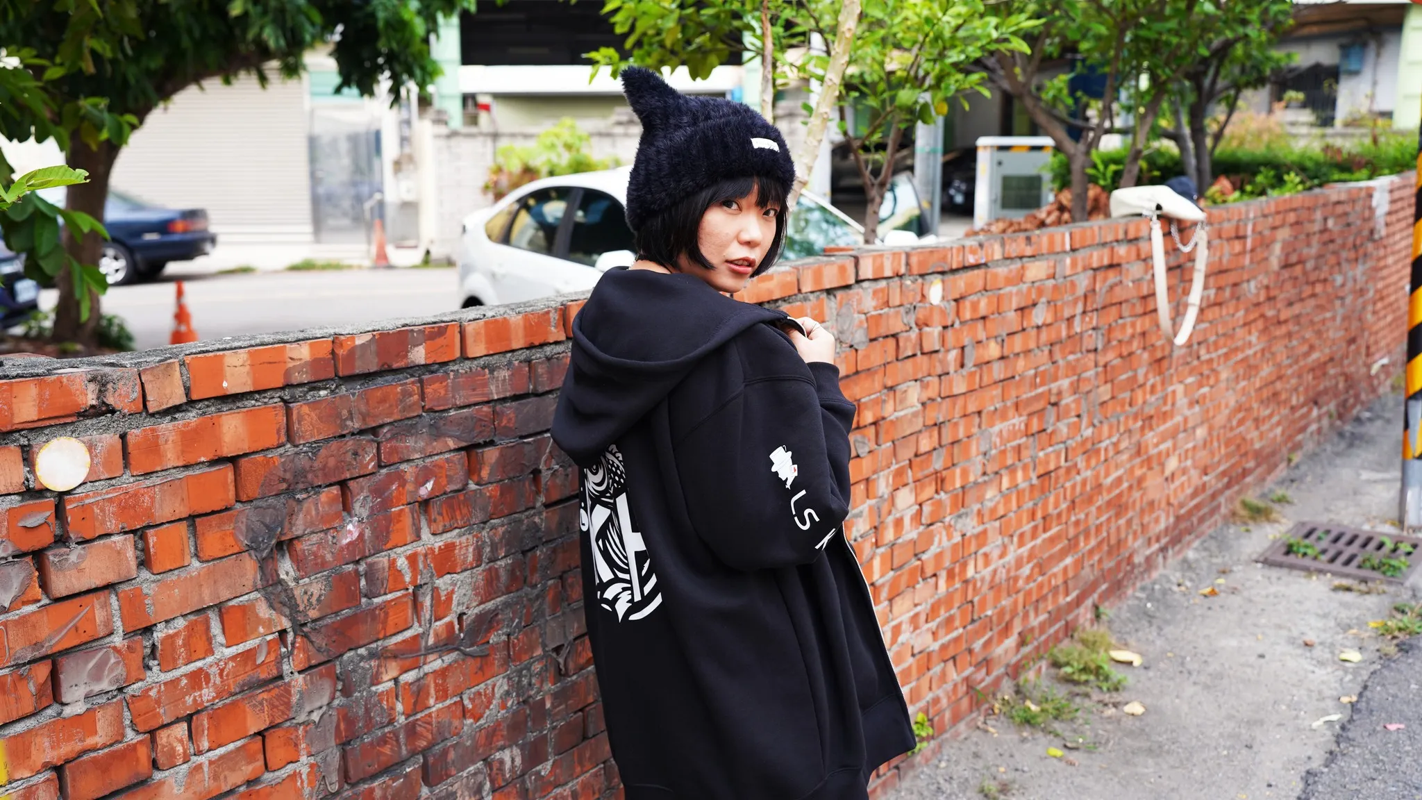 【LS KP・經典拉鍊連帽外套】