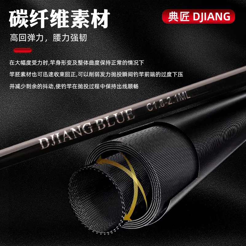 【LUREER】 DJiang 泛用 路亞 旅竿 60/705 ML 可變長度 路亞竿 旅竿 多節竿 路亞