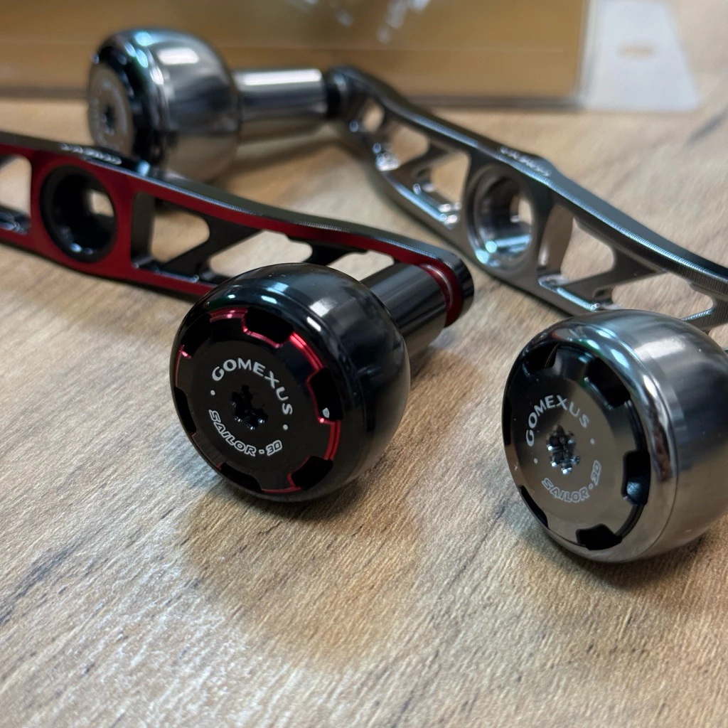 【LUREER】 GOMEXUS 重型改裝手把 <鋁合金輕量化> 100/120mm 路亞 小烏龜 改裝 握丸 雷強