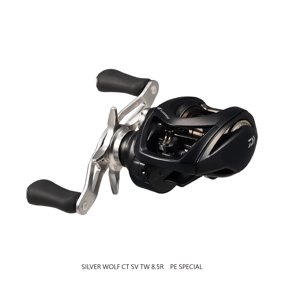 【LUREER】 DAIWA 26 SILVER WOLF CT SV TW　PE SPECIAL 雙軸捲線器 銀狼