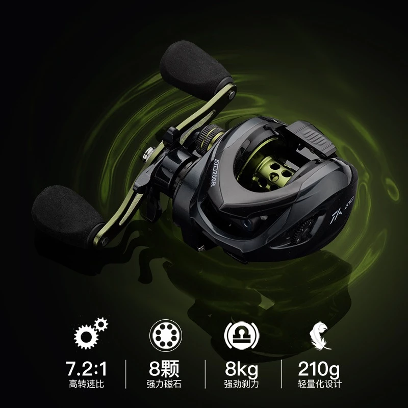 【LUREER】ATD200R 小烏龜 <泛用型> 捲線器 雙軸捲線器 入門 路亞