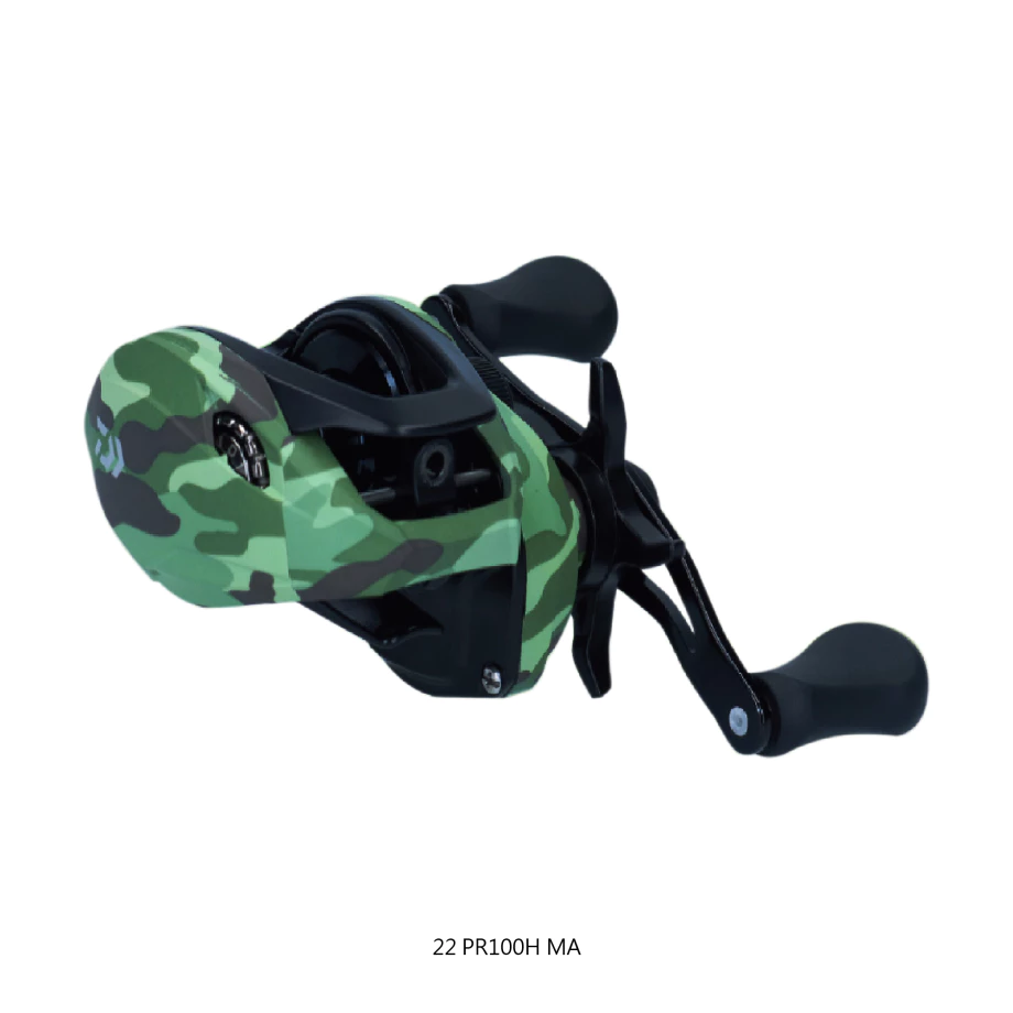 【LUREER】DAIWA 22 PR100 H 迷彩系列 小烏龜 雙軸捲線器 入門款 路亞