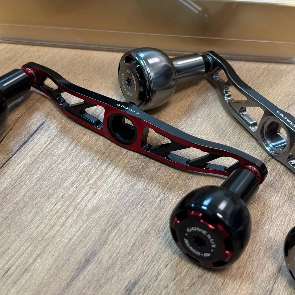 【LUREER】 GOMEXUS 重型改裝手把 <鋁合金輕量化> 100/120mm 路亞 小烏龜 改裝 握丸 雷強