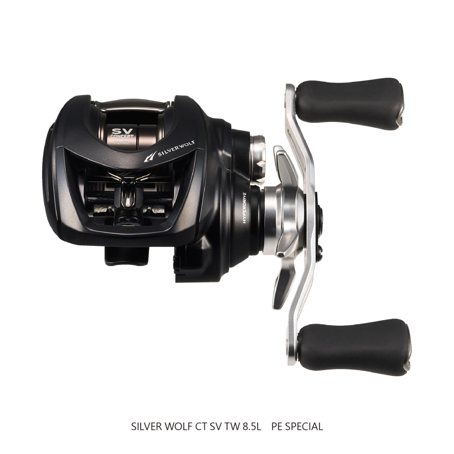 【LUREER】 DAIWA 26 SILVER WOLF CT SV TW　PE SPECIAL 雙軸捲線器 銀狼
