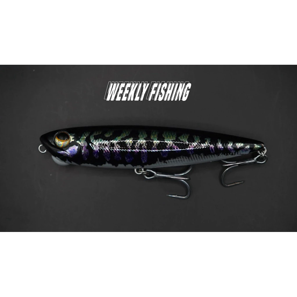 【LUREER】 WEEKLY FISHING 傻眼鉛筆  13公分 33公克 重心轉移遠投 四倍三本鉤 魚虎 岸拋