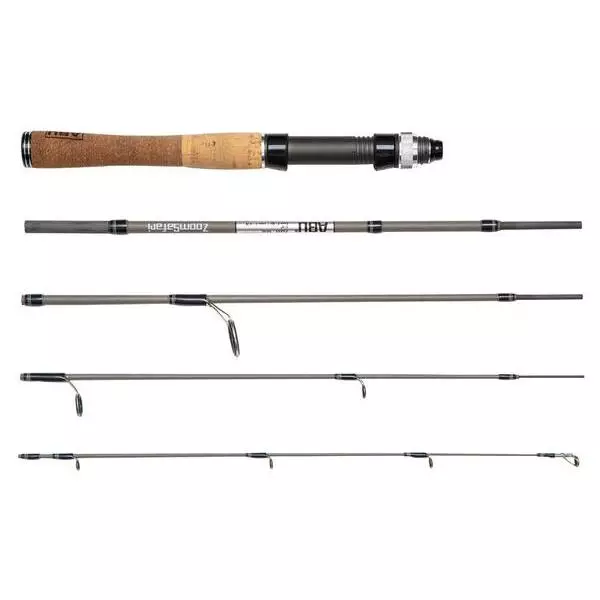 【LUREER】 Abu Garcia - ZoomSafari 大地色復古風 多節旅竿 溪流 根魚 微拋 泛用