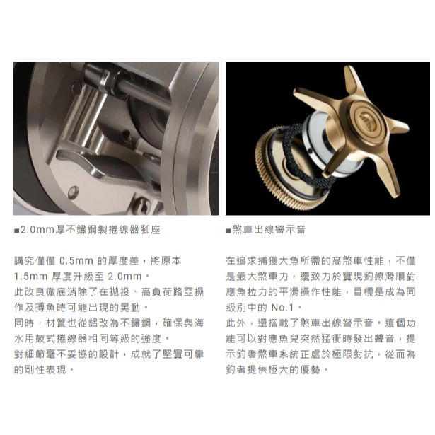 【LUREER】 DAIWA 26 RYOGA 150「重視捲線」 鼓捲 鼓輪 雙軸捲線器